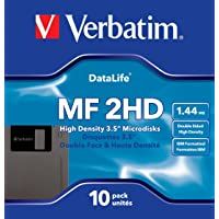 Verbatim MF2-HD DataLife - Pack de 10 disquetes 3.5&quot-- Formato Pc